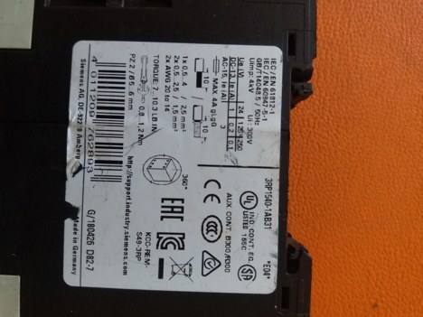 İş Makineleri, Elektrik Güç Kaynağı, Ups, Sıemens | [ 3Rp1540-1Ab31 ] | Zaman Rölesi