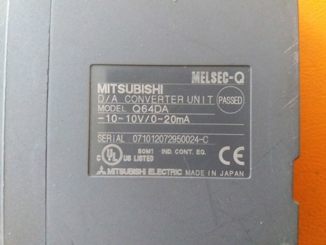 İş Makineleri, Elektrik Güç Kaynağı, Ups, Mıtsubıshı | [ Q64da ] | Plc