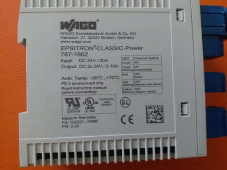 İş Makineleri, Elektrik Güç Kaynağı, Ups, Wago | [ 787-1662 ] | Devre Kesici