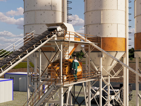 İş Makineleri, Beton Santralleri, Mega, 2023, Promix Sabit, Beton Santrali 150 M3-Twınshaft-Ücretsiz Nakliye