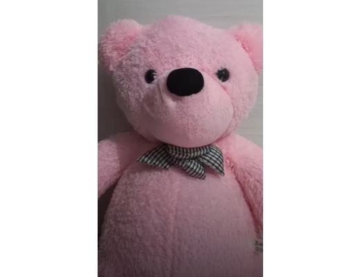 lily peluş ayı lily, pembe 120 cm peluş ayı