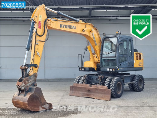 HYUNDAİ 140 W 7 Excavatör HYUNDAİ, Satılık Hyundai W 140 Lastikli 2007 Model Eskavatö, 140 W 7