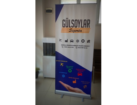 Diğerleri, Kategorisi Olmayan Her Şey, Banner Reklam, Roll Up Banner Stand Reklam
