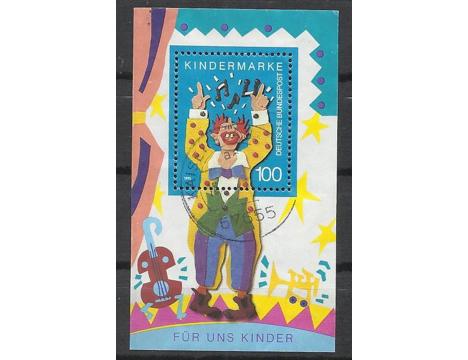 Koleksiyon, Pullar, Almanya (Batı) 1993 Posta Damgalı Çocuk Bloku