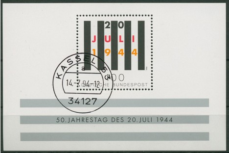 Koleksiyon, Pullar, Almanya (Batı) 1994 Posta Nazizmime İsyanın 50.Yıl