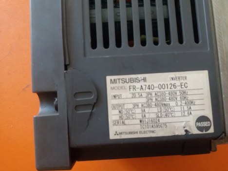 İş Makineleri, Elektrik Güç Kaynağı, Ups, Mıtsubıshı | [ Fr-A740-00126-Ec ] | Sürücü