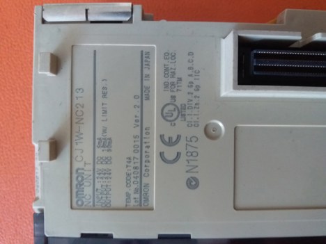 İş Makineleri, Elektrik Güç Kaynağı, Ups, Omron | [ Cj1w-Nc213 ] | Plc