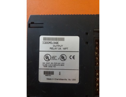 GE FANUC | [ IC693MDL940E ] | PLC Ge Fanuc | [ Ic693Mdl940E ] | Plc Ge Fanuc | [ Ic693Mdl940E ] | İş Makineleri : Ge Fanuc | 