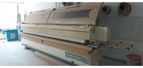 İş Makineleri, Kenar Bantlama Makinaları, Özüçler, Optimak, Cumbalama/Bantlama Makinesi, Mobilya Atölyesi Diğer Makinalarımız