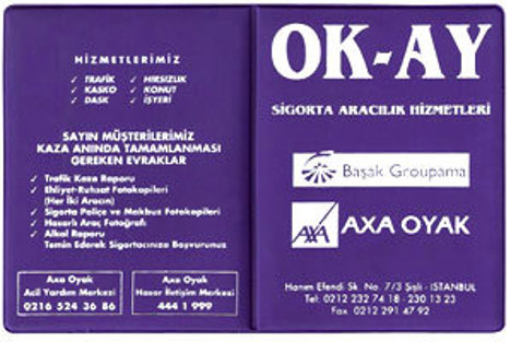 Diğerleri, Kategorisi Olmayan Her Şey, Ruhsat Kabı İmalatı, Ruhsat Kabı Çeşitleri Firma Reklam Baskılı