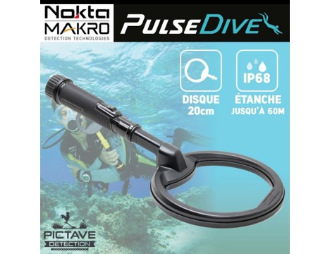 Elektronik Eşya, Diğer Elektronik Eşyalar, 20 Cm Scuba, Sualtı Dedektör, Nokta Pulse Dive Scuba 20Cm Dedektör