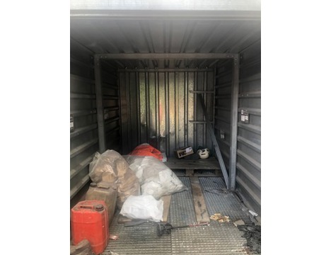 Diğerleri, Kategorisi Olmayan Her Şey, 9 Lik Konteyneri, Kilitlenebilir Çift Kapılı