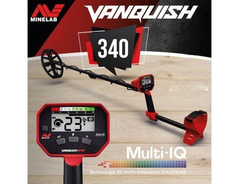 Elektronik Eşya, Diğer Elektronik Eşyalar, Minelab Vanquish 340 Multi Frekans Metal Dedektör