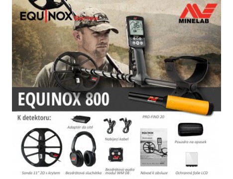 Elektronik Eşya, Diğer Elektronik Eşyalar, Metal Dedektörü, Minelab Equniox 800 Multi Frekans Metal Dedektör