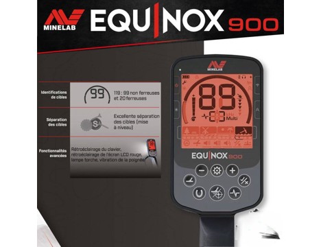 Elektronik Eşya, Diğer Elektronik Eşyalar, Minelab Equniox 900 Multi Frekans Metal Dedektör