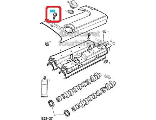 GM Opel 11074152 2024326 Civata Vasıta : Opel M6x20 Motor Üst Ecotec Kapak civatası