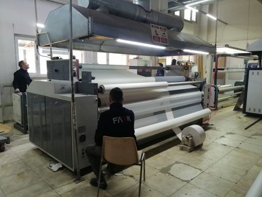 TURAL Transfer Kalender Makine İş Makineleri : 320 cm Tural Marka Kalender Transfer Makinesi