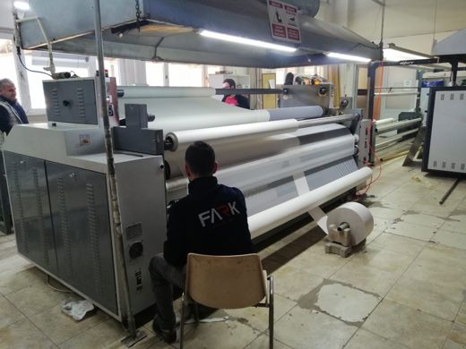 TURAL Transfer Kalender Makine İş Makineleri : 320 cm Tural Marka Kalender Transfer Makinesi