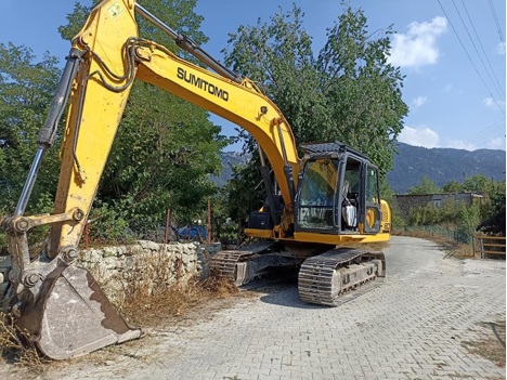 İş Makineleri, Ekskavatör, Paletli Eskavator, 2015 Sumitomo Sh 180 Lc Kırıcılı-532 303 0550