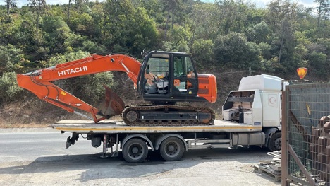İş Makineleri, Ekskavatör, 2022 Hitachi Zx 130 -5A-Yeni Seri, Paletli Eskavator, 2022 Hitachi Zx 130-5A-400 Saatte-532 303 05