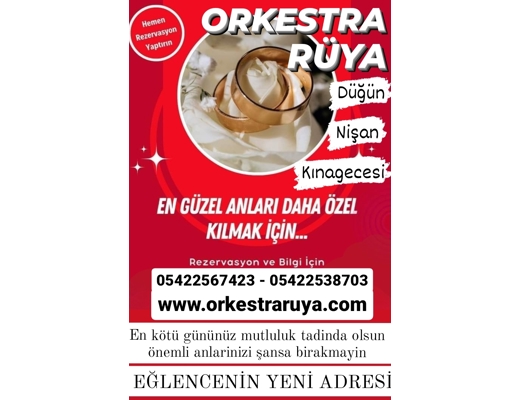 İlk-Orta Öğrenim İş, Eleman Arayanlar : DENİZLİ ORKESTRA RÜYA DENİZLİ ORKESTRA DÜNYASI