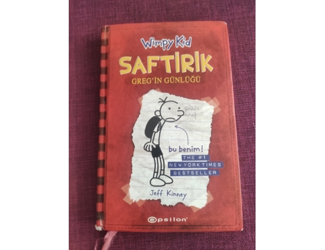 Kitap, Dergi, Diğer Kitaplar, Saftirik Greg İn Günlüğü, Jeff Kinney, Mizah . Komedi, Saftrik Gregin Günlüğu 1. Kitap