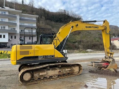 İş Makineleri, Ekskavatör, 2017 Sumitomo Sh 180 Kırıcılı, Paletli Eskavator, 2017 Sumitomo Sh 180 Lc-Kırıcılı-532 303 0550