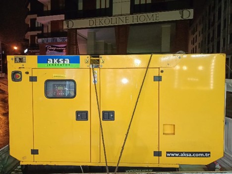 İş Makineleri, Aksa Apd44a Model Jeneratör 2 Sene Aksa Garantili