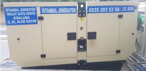 İş Makineleri, Perkins, 35Kva Jeneratör Otomatik Kabinli Yangdong Motorlu