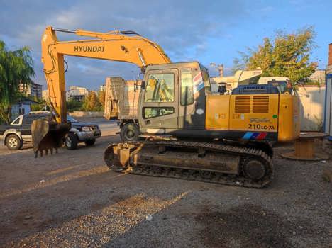 İş Makineleri, Ekskavatör, 2013 Hmf 210 Lc-7A-Temiz, Paletli Eskavator, 2013 Hyundai 210 Lc-7A-Temiz-532 303 0550