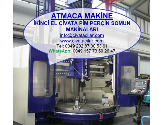 İtalyan Civata Pim Perçin Makinesi İş Makineleri : Civata Pim Perçin Makinesi