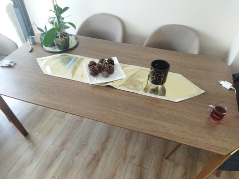 Mobilya, Masa ve Sandalyeler, Yemek Masasi Dogtas