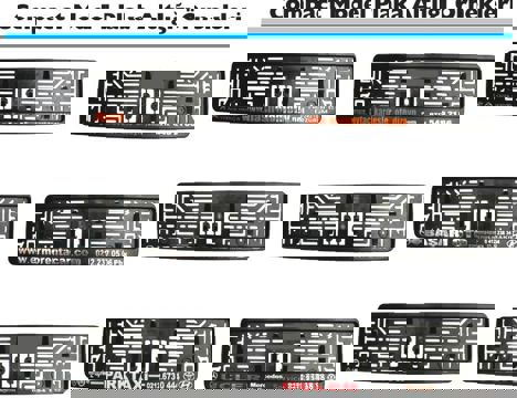 Diğerleri, Kategorisi Olmayan Her Şey, Oto Plakalık Altı Firma Reklam Baskılı Çıtalı