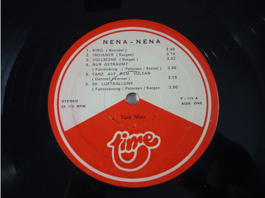 Nena Nena Plak Müzik, Film (Plak,Cd, Dvd) : Nena - Nena Lp Temiz Yerli Baskı