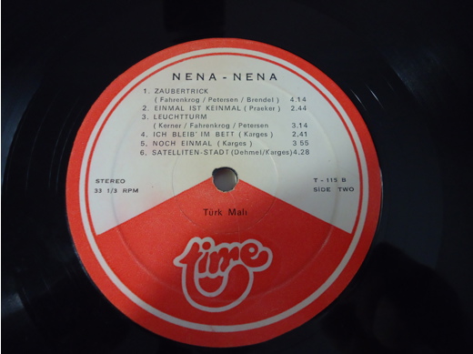 Nena Nena Plak Müzik, Film (Plak,Cd, Dvd) : Nena - Nena Lp Temiz Yerli Baskı