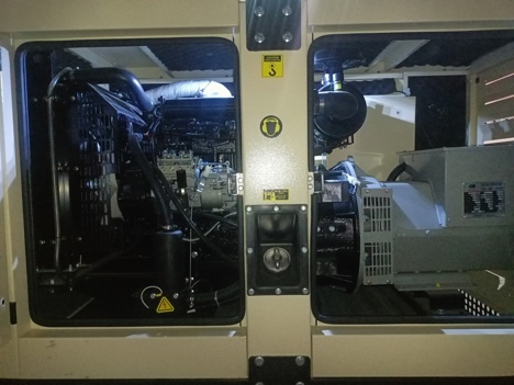 İş Makineleri, Perkins, 35Kva Dizel Jeneratör Otomatik Kabinli Kuançin Mot
