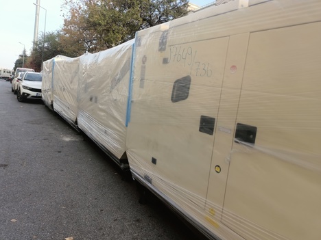İş Makineleri, Perkins, 70 Kva Kabinli Dizel Otomatik Jeneratör Tse'li
