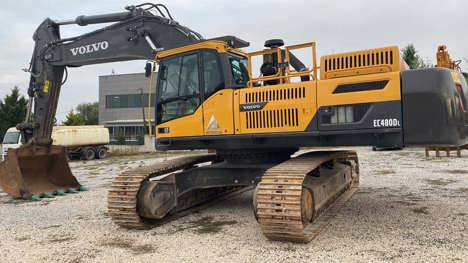 İş Makineleri, Ekskavatör, 2020 Volvo Ec 480 Dl-Temiz, Paletli Eskavator, 2020 Volvo Ec 480 Dl-Orjinal 532 303 0550