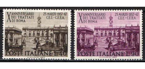 Koleksiyon, Pullar, İtalya 1967 Damgasız Roma Tiyatrosu’Nun 100. Yılı