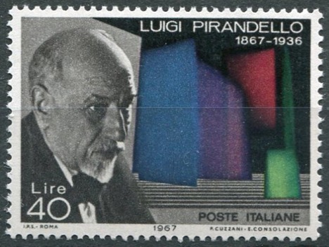 Koleksiyon, Pullar, İtalya 1967 Damgasız Pirandello’Nun Doğumunun 100.