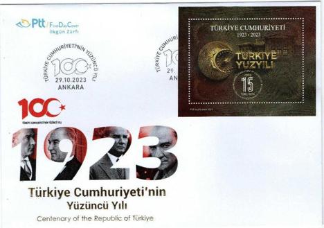 Koleksiyon, Pullar, 2023 Cumhuriyet'in 100. Yılı Fdc