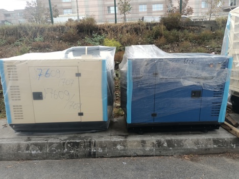 İş Makineleri, Jeneratör, Perkins, 17 Kva 220 ve 380 Cıkşlı Marşlı