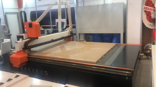 ÖZKAR MKİNA Kb-2130 Cnc Routur İş Makineleri : Özkar Marka Kb-2100X300 Vakumlu Cnc İşleme