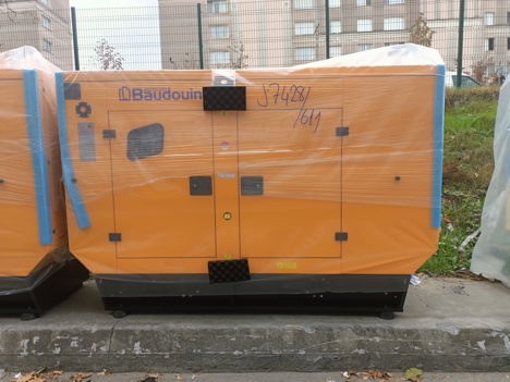 İş Makineleri, Aksa, 50 Kva Baudouin Otomatik Kabinli Jeneratör