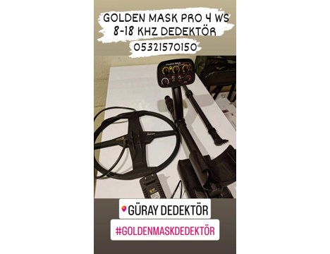 Elektronik Eşya, Diğer Elektronik Eşyalar, Golden Mask 8-18 Khz Metal Dedektör