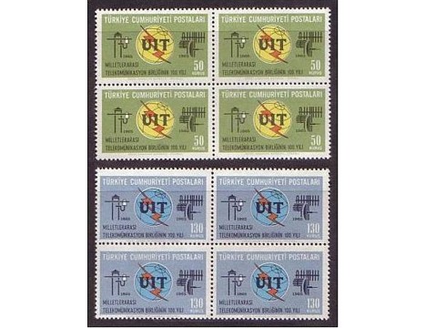 Koleksiyon, Pullar, 1965 Damgasız Uluslararası Telekominikasyon Birli.
