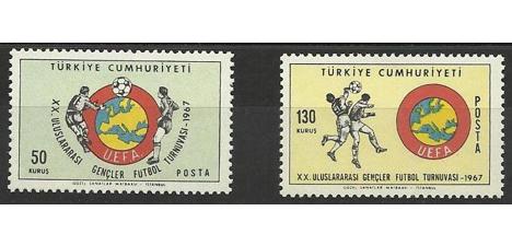 Koleksiyon, Pullar, 1967 Uefa Serisi