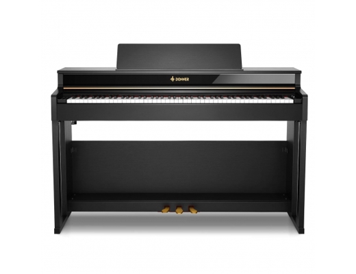 donner donner ddp-400 piremium donner dijital piyano (siyah) Müzik Aletleri : Donner DDP-400 Premium Upright Dijital Piyano

