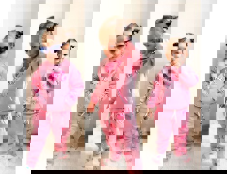 Giyim Eşyası, Çocuk Giyim, Mg, 3 Yaş, Kız Çocuk Barbie Kanguru Cep