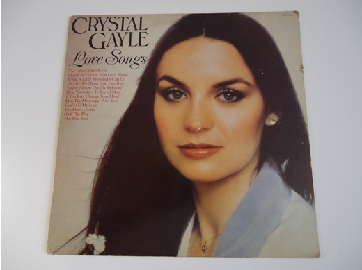 Crystal Gayle Love Songs Plak Crystal Gayle - Love Songs Lp Temiz, Plak